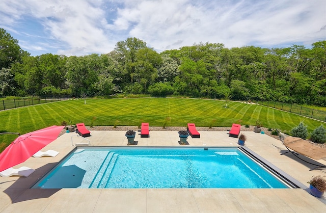 11174 NW 108th Ct, Granger, IA 50109 - view of swimming pool featuring a patio area