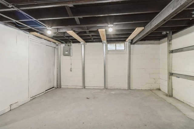 3901 Lawnwoods Dr, Des Moines, IA 50310 - basement featuring electric panel