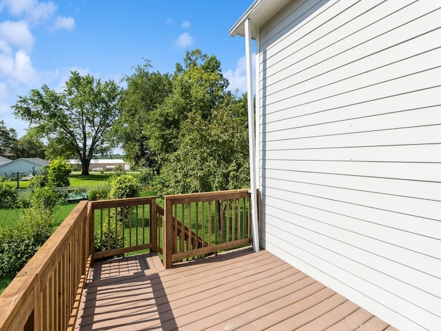 780 Iowa Ave, Martensdale, IA 50160 - view of deck