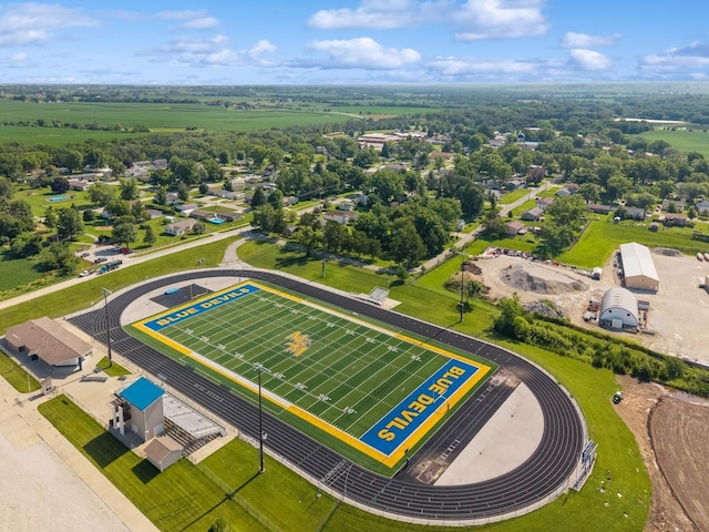 780 Iowa Ave, Martensdale, IA 50160 - aerial view