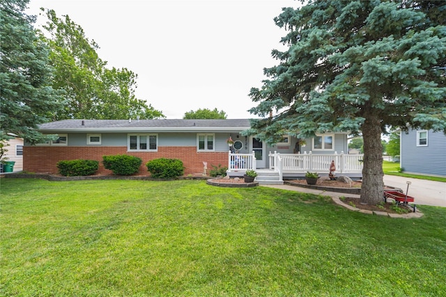 729 SE 3rd St, Ankeny, IA 50021 - ranch-style home with brick siding and a front lawn