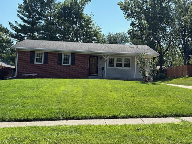 3909 75th St, Urbandale, IA 50322 - ranch-style house featuring brick siding