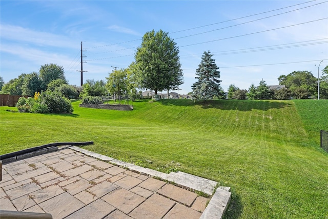 16215 Monroe Ct, Urbandale, IA 50323 - view of yard with a patio