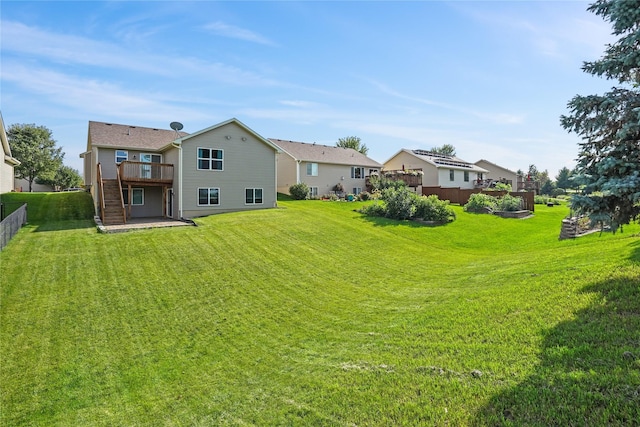16215 Monroe Ct, Urbandale, IA 50323 - back of property with a deck and a patio
