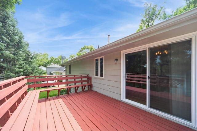 2424 Guenever Ct, Altoona, IA 50009 - view of wooden deck
