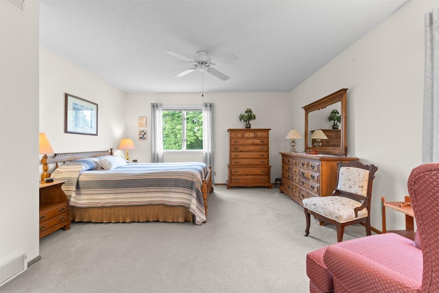 2207 Buchanan Dr, Ames, IA 50010 - bedroom featuring carpet flooring and a ceiling fan
