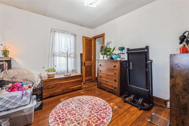 705 Prairie St, Adel, IA 50003 - bedroom featuring hardwood / wood-style flooring
