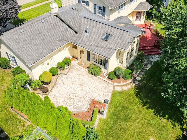 1809 79th St, Windsor Heights, IA 50324 - view from above of property