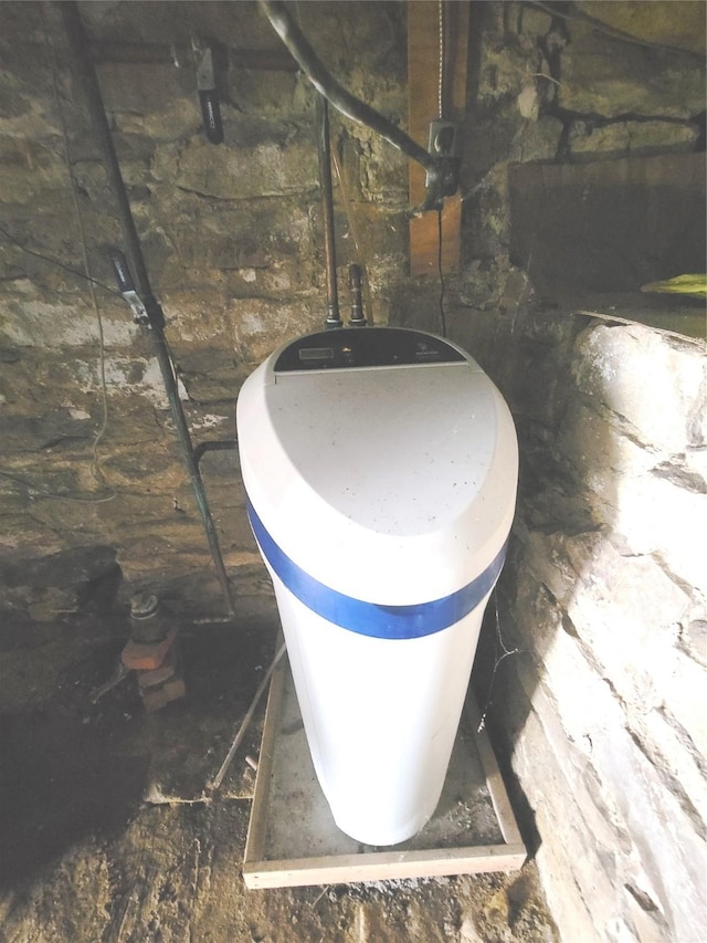 108 W Logan St, Casey, IA 50048 - basement view of a water softener