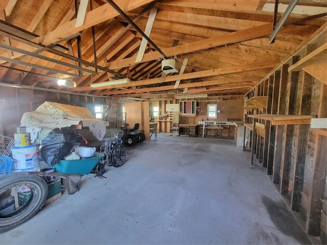 108 W Logan St, Casey, IA 50048 - garage with a garage door opener