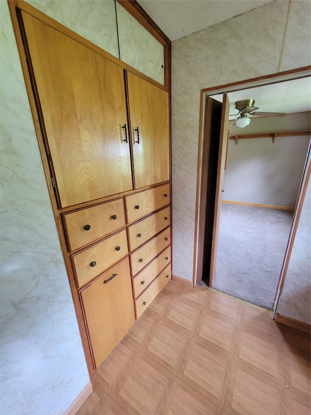 108 W Logan St, Casey, IA 50048 - hall featuring baseboards