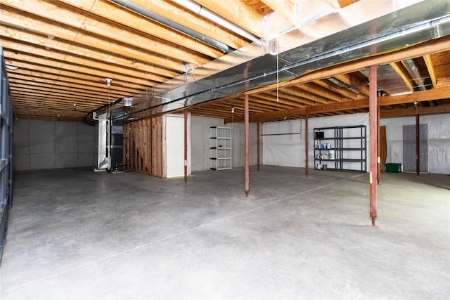 7316 SE 23rd St Unit 5, Des Moines, IA 50320 - view of unfinished basement