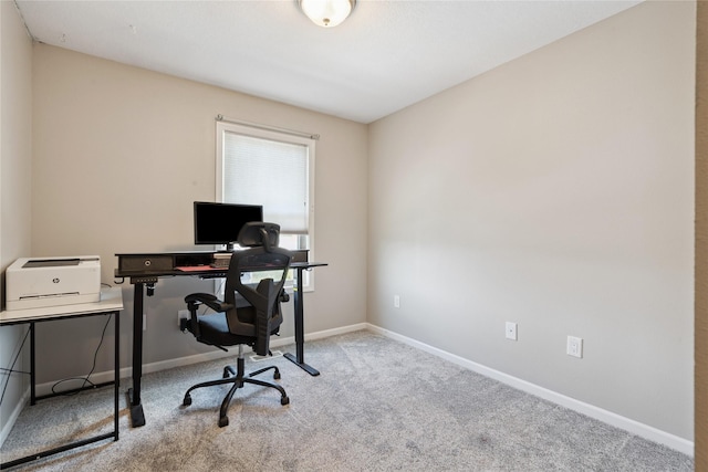 263 SE Booth Ave, Waukee, IA 50266 - office area with carpet floors and baseboards