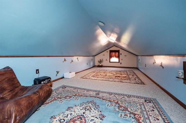 5910 Tonka Ave, Des Moines, IA 50312 - bonus room featuring carpet and vaulted ceiling