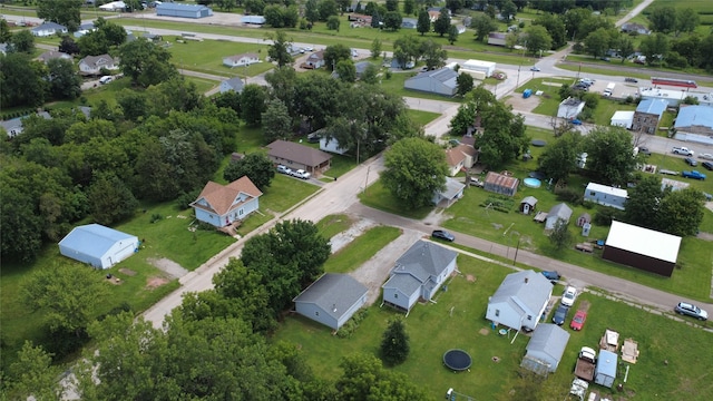 1805 S D Ave, Lovilia, IA 50150 - aerial view of property and surrounding area featuring nearby suburban area