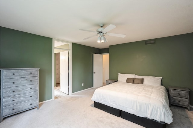 1711 Plaza Cir, Windsor Heights, IA 50324 - bedroom featuring carpet floors and ceiling fan