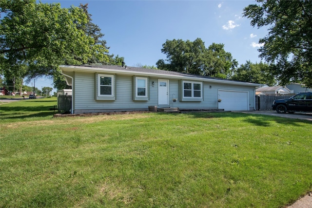 500 Scandia Ave, Des Moines, IA 50315 - ranch-style home featuring driveway, a garage, and entry steps
