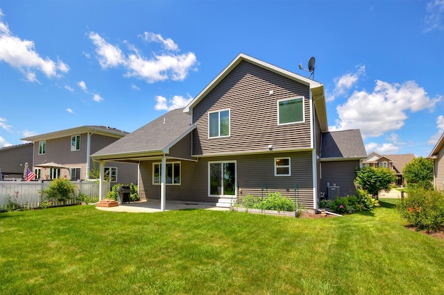 296 S 82nd St, West Des Moines, IA 50266 - rear view of house featuring a patio area