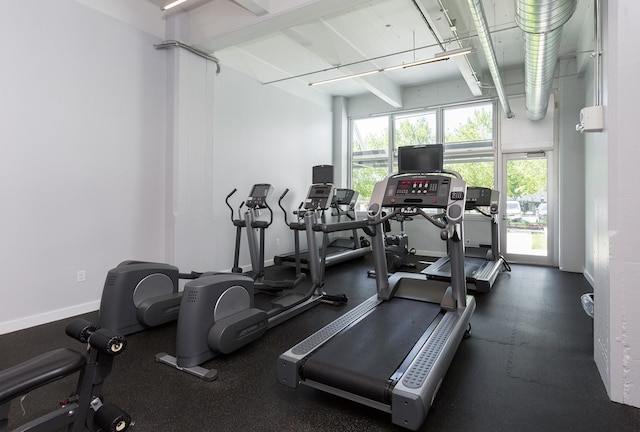 120 SW 5th St Unit 306, Des Moines, IA 50309 - view of workout area