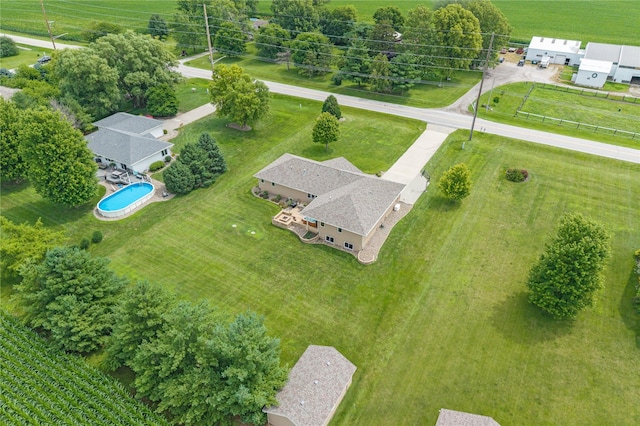 904 Pleasant St SE, Bondurant, IA 50035 - drone / aerial view of a pool