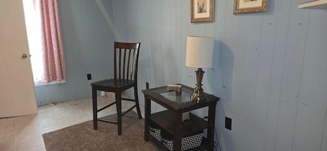 1924 4th St, Perry, IA 50220 - interior space featuring wooden walls