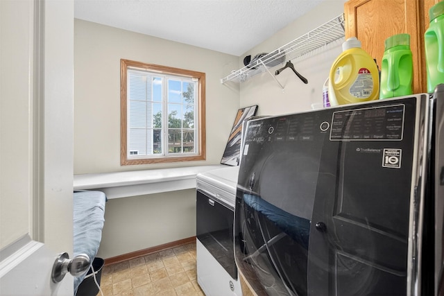 3413 Brook Run Dr, Des Moines, IA 50317 - washroom featuring separate washer and dryer