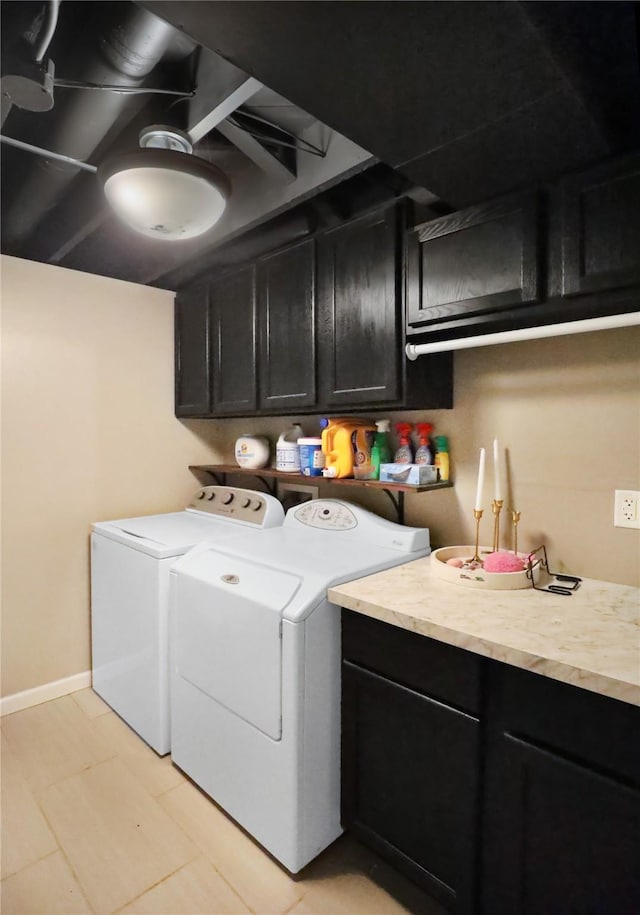 618 Arthur Ave, Des Moines, IA 50313 - laundry room with washer and dryer and cabinet space
