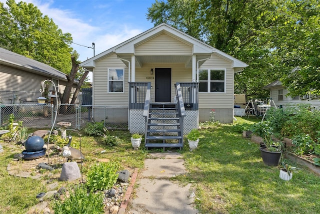 1324 College Ave, Des Moines, IA 50314 - view of front of house featuring covered porch
