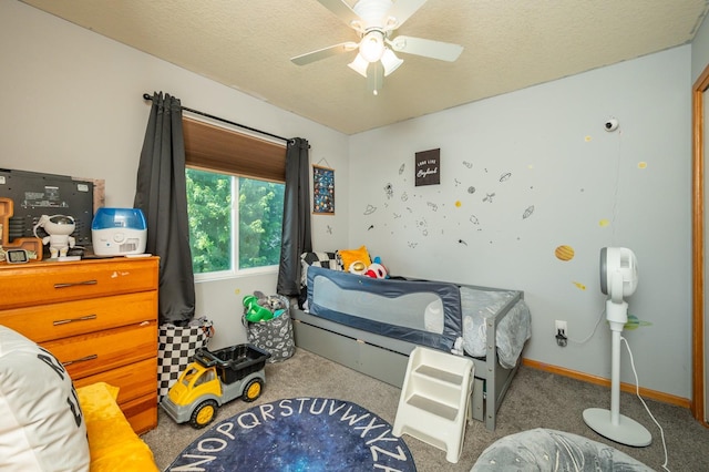 550 25th St SE, Altoona, IA 50009 - bedroom with carpet floors and a ceiling fan