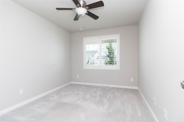 2529 SE Integra Ave, West Des Moines, IA 50265 - carpeted spare room with ceiling fan and baseboards