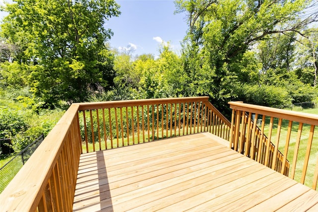 2529 SE Integra Ave, West Des Moines, IA 50265 - view of wooden deck