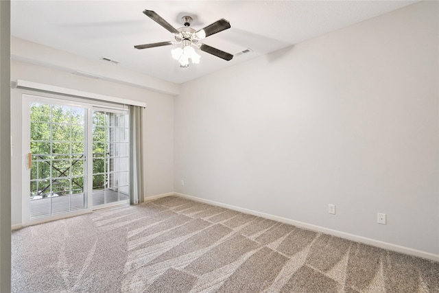 1313 SE University Ave Unit 206, Waukee, IA 50263 - unfurnished room with carpet and a ceiling fan