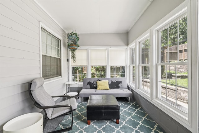 3923 Maquoketa Dr, Des Moines, IA 50311 - sunroom featuring an outdoor living space