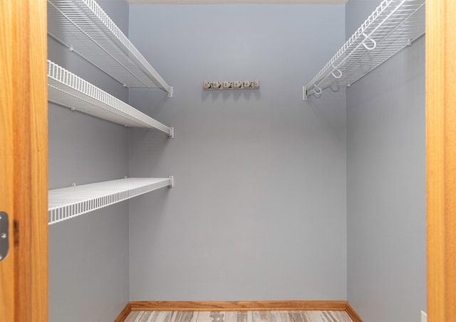 1115 Fieldstone Ln, Pleasant Hill, IA 50327 - walk in closet with wood finished floors