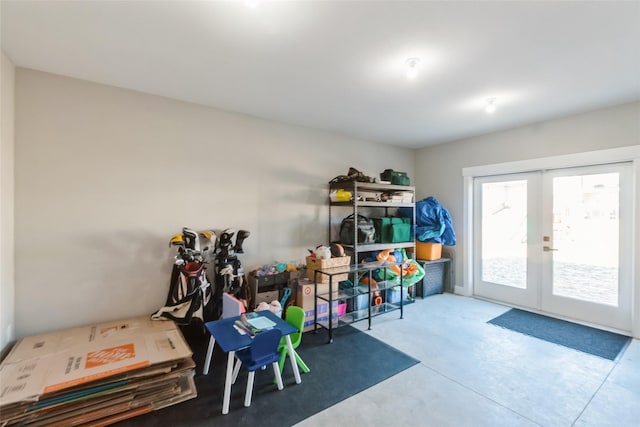 17965 Hammontree Cir, Clive, IA 50325 - storage room featuring french doors
