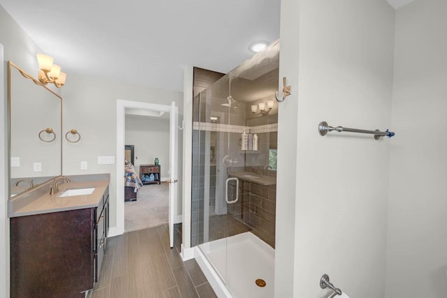 1965 SE Waddell Way, Waukee, IA 50263 - ensuite bathroom with vanity and a stall shower