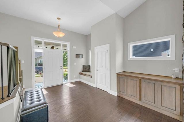 1965 SE Waddell Way, Waukee, IA 50263 - entryway with dark wood finished floors