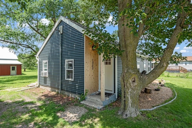 1020 SW 3rd St, Nevada, IA 50201 - view of outdoor structure featuring cooling unit