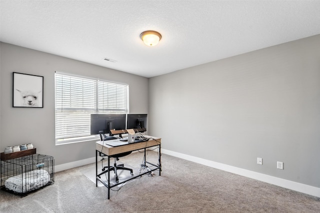 3504 Hawthorn Dr SW, Bondurant, IA 50035 - office area with carpet floors and baseboards