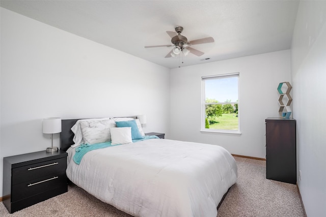 4785 Windsor Cir, Pleasant Hill, IA 50327 - bedroom featuring light carpet and ceiling fan