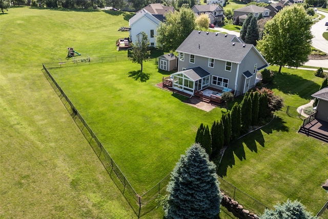 4785 Windsor Cir, Pleasant Hill, IA 50327 - aerial perspective of suburban area