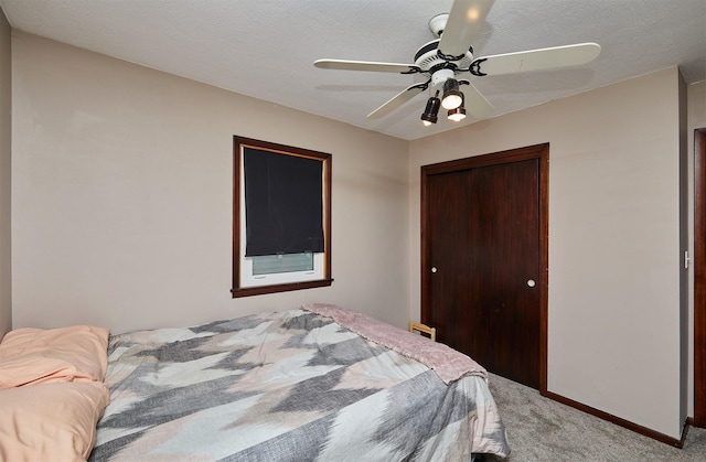 1612 Horse N Buggy Dr, Adel, IA 50003 - carpeted bedroom with a closet and ceiling fan