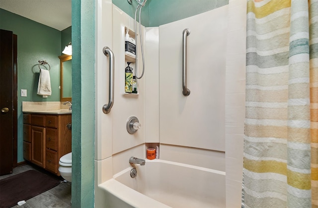 1612 Horse N Buggy Dr, Adel, IA 50003 - bathroom with vanity and shower / tub combo