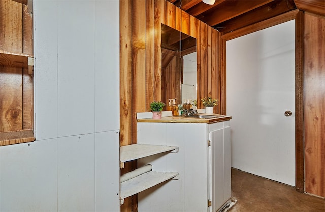 1612 Horse N Buggy Dr, Adel, IA 50003 - bathroom featuring vanity and concrete flooring