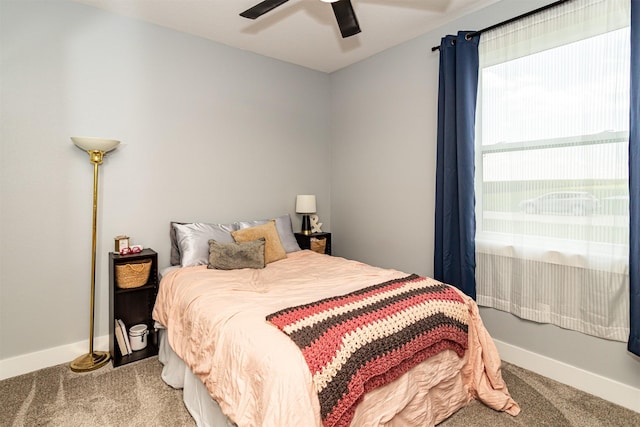 409 S St, Jewell, IA 50130 - bedroom with carpet and ceiling fan