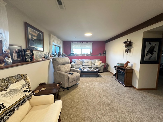 94 14th Ave, Grinnell, IA 50112 - living room with carpet