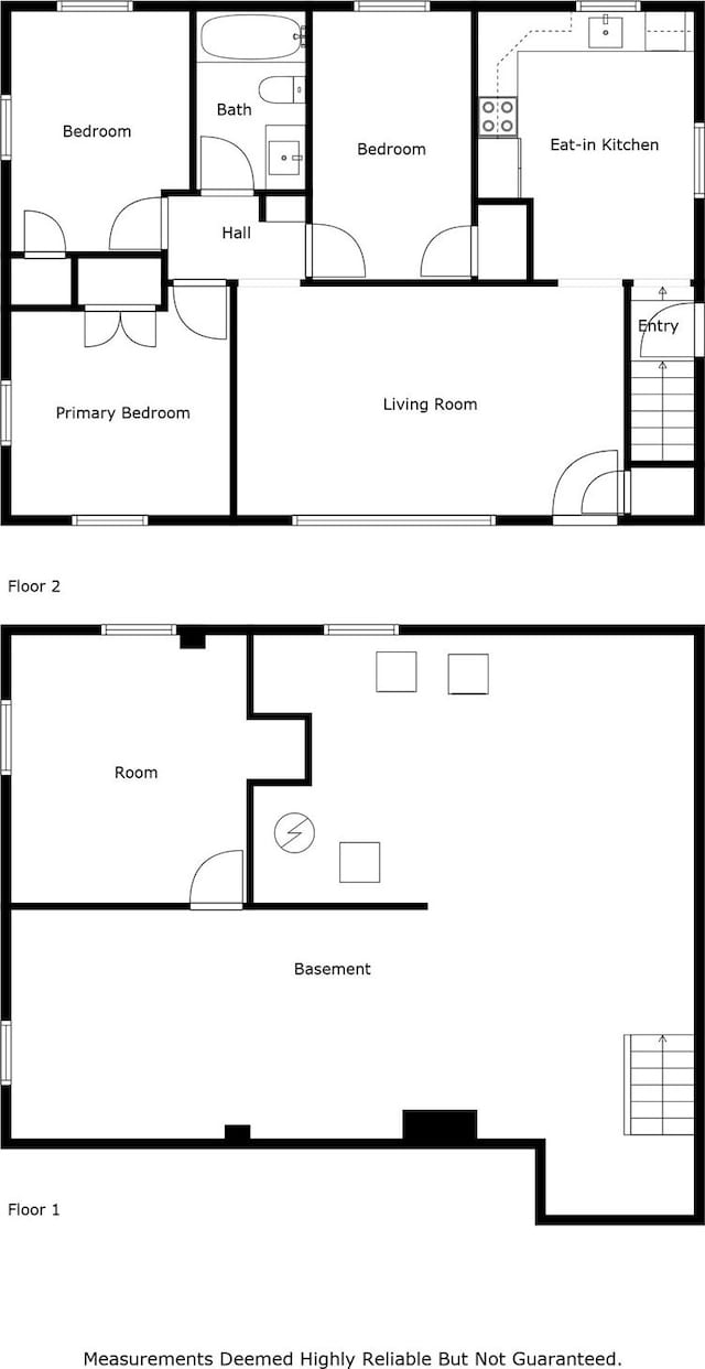3025 Dean Ave, Des Moines, IA 50317 - view of property floor plan