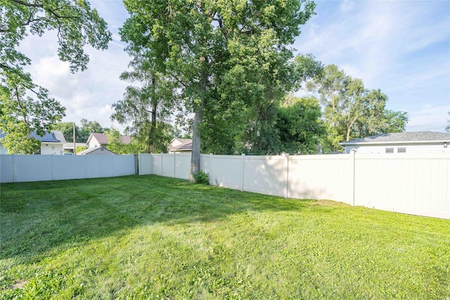 6217 Welker Ave, Des Moines, IA 50312 - view of yard