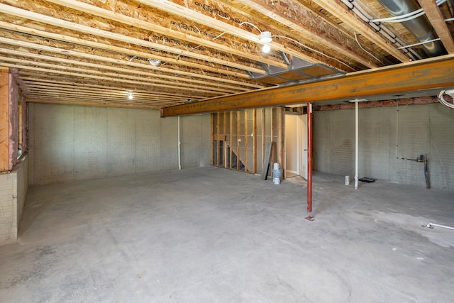 1102 Westview Dr, Huxley, IA 50124 - view of unfinished basement