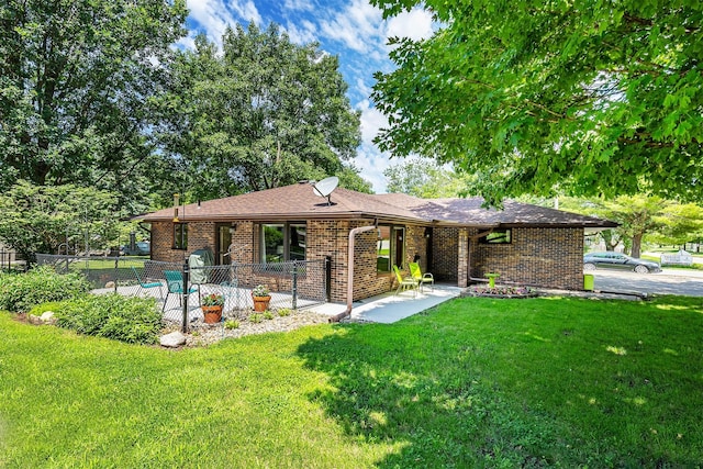 502 5th Ave SW, Altoona, IA 50009 - view of front of property with brick siding and a patio area